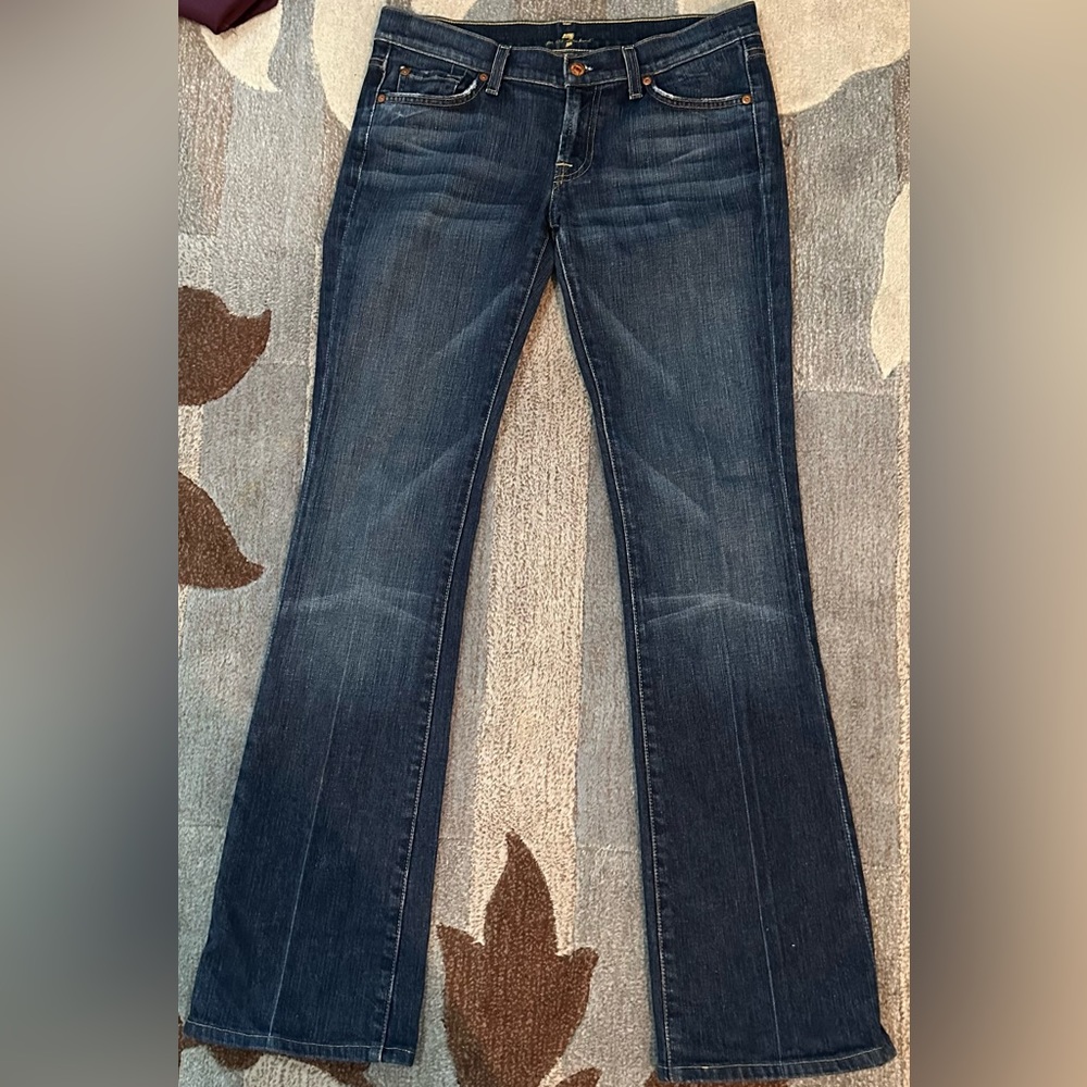 7 For All Mankind Bootcut Jeans in Duchess Wash - Picture 3 of 11